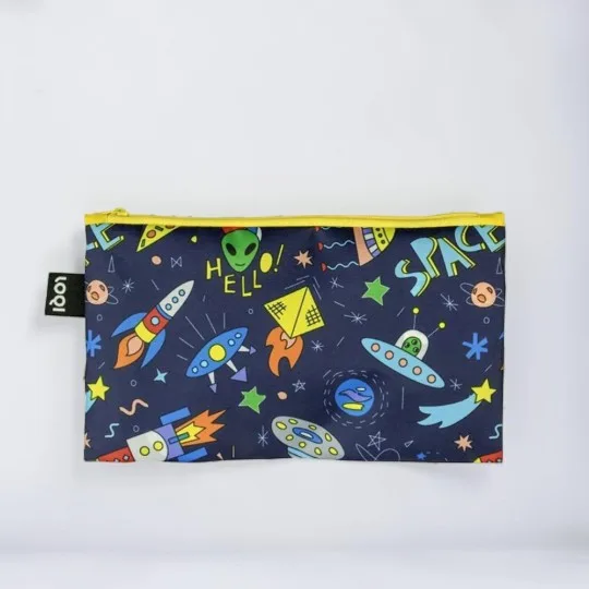 Imagem do produto  Loqi Bolsa Zip Pocket Kids Space Ufo Mini