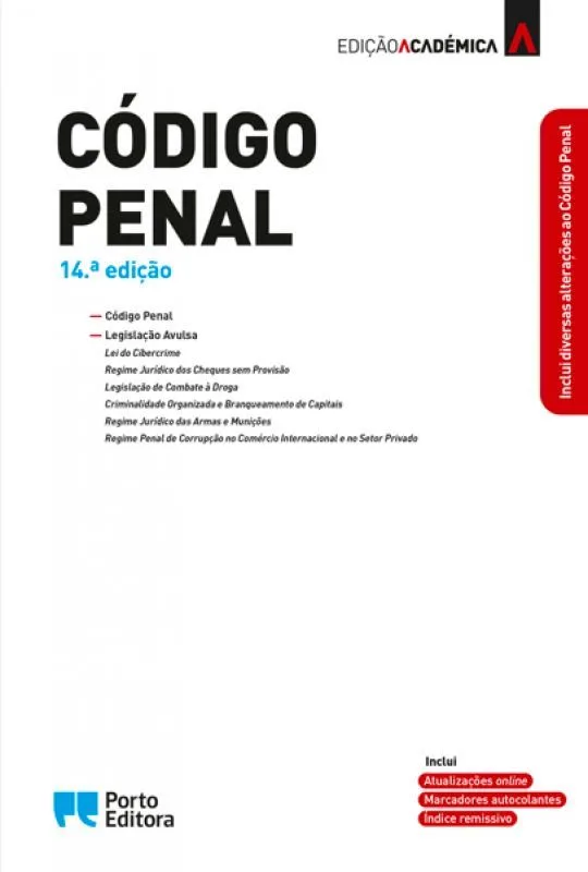Imagem do produto  Código Penal - Edição Académica - 14ª edição