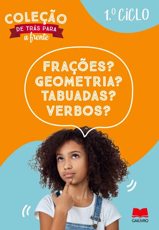 Imagem do produto  De Trás Para a Frente 1º Ciclo - Frações? Geometria? Tabuadas? Verbos