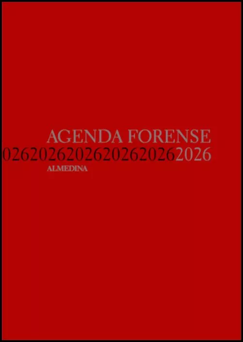 Imagem do produto  Agenda Forense 2026 Vermelha
