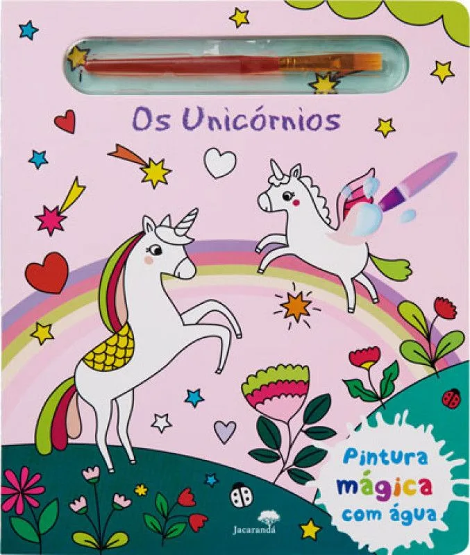 Imagem do produto  Os Unicórnios - Pintura Mágica com Água