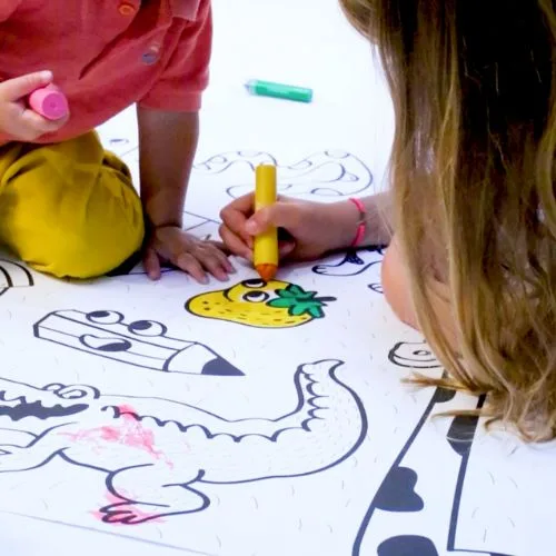 Omy Poster para Colorir - MY FIRST ART POSTER - Image 5