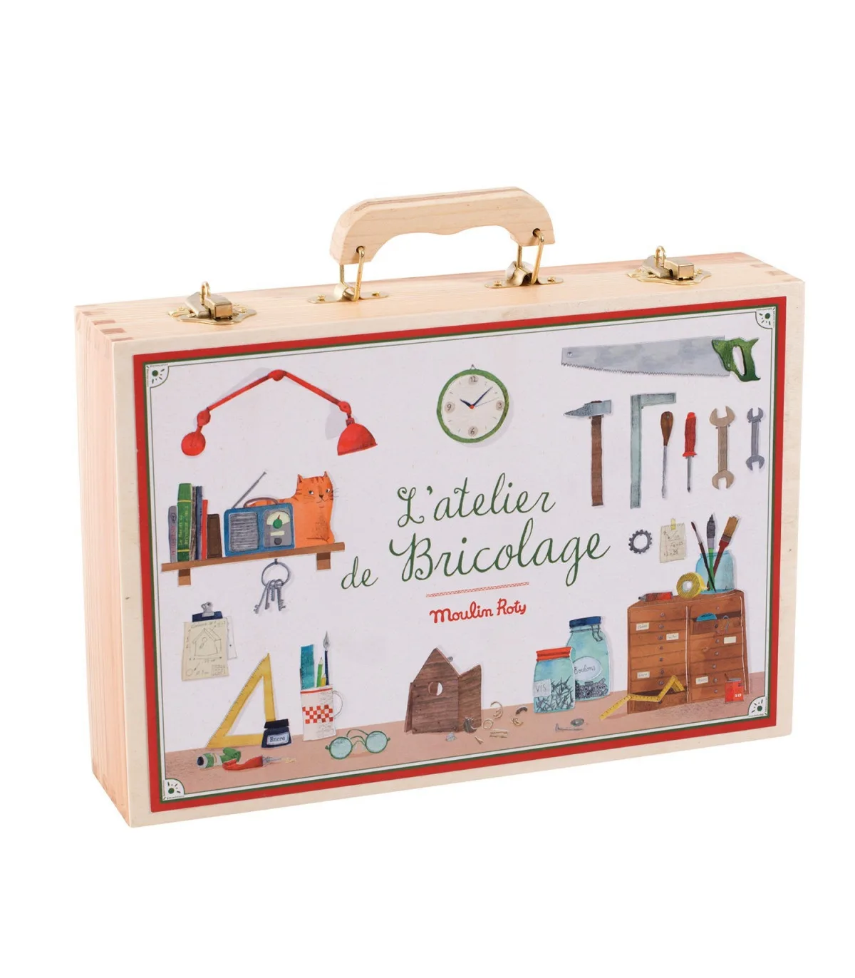 Imagem do produto  Moulin Roty Mala de Bricolage (14 pcs)