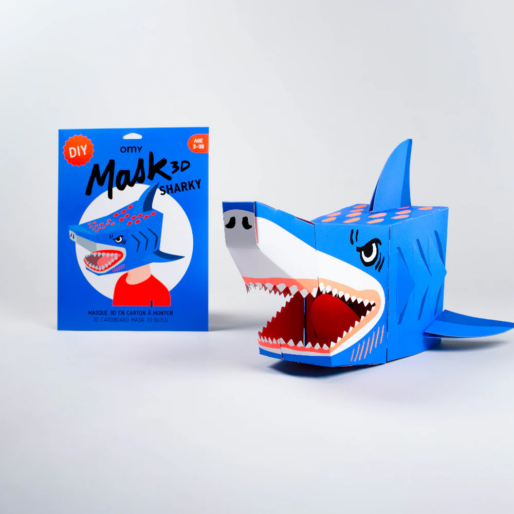 Omy Máscara 3D - Sharky