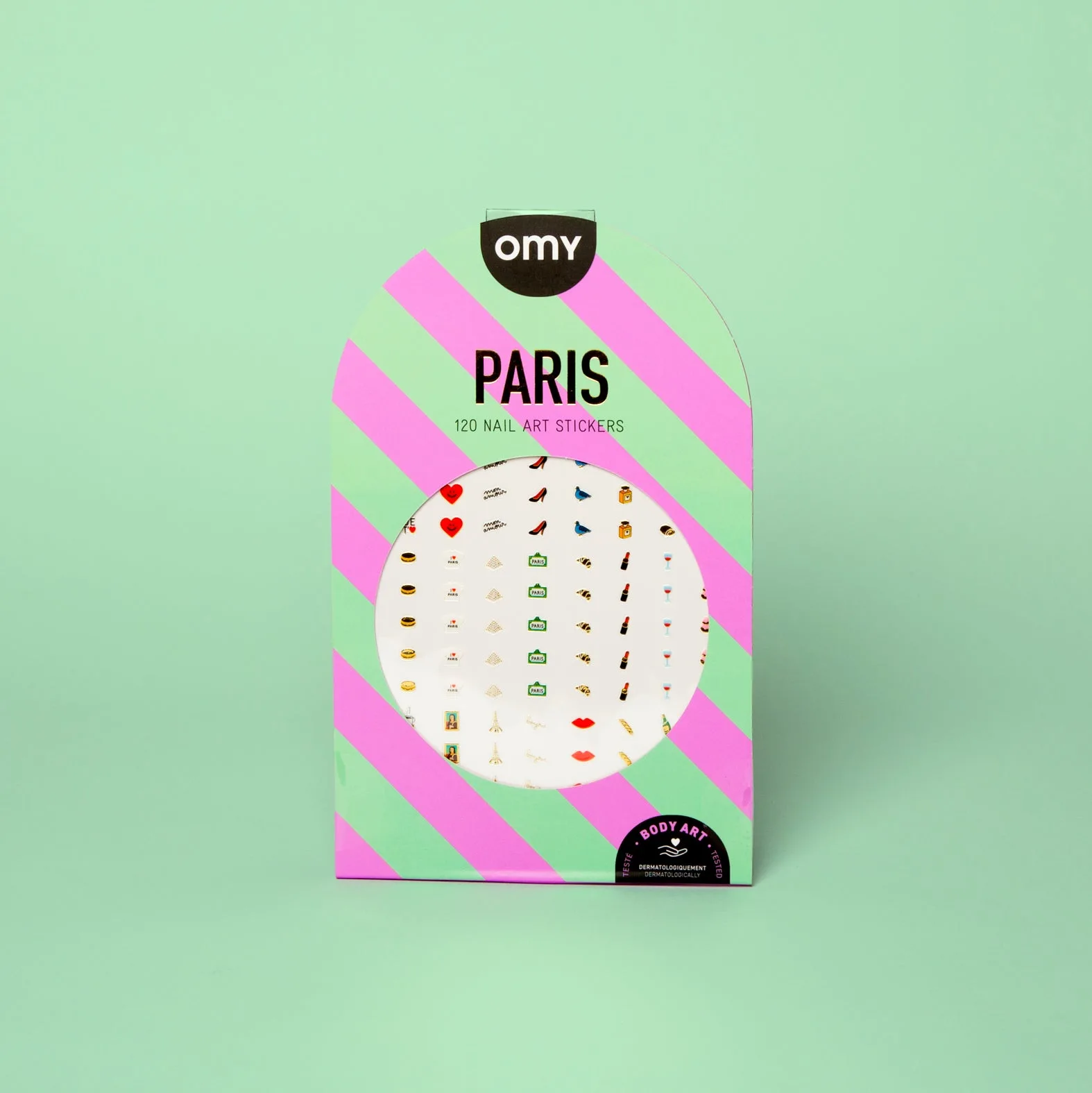 Imagem do produto  Omy Stickers para Unhas - Paris