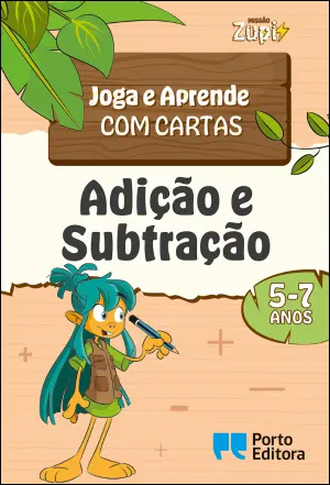 Missão Zupi - Adição e Subtração - Joga e Aprende com cartas - 5-7 anos