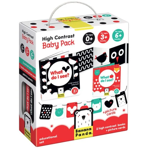 Imagem do produto  Banana Panda High ContrastBaby Pack 0+/3M+/6M+