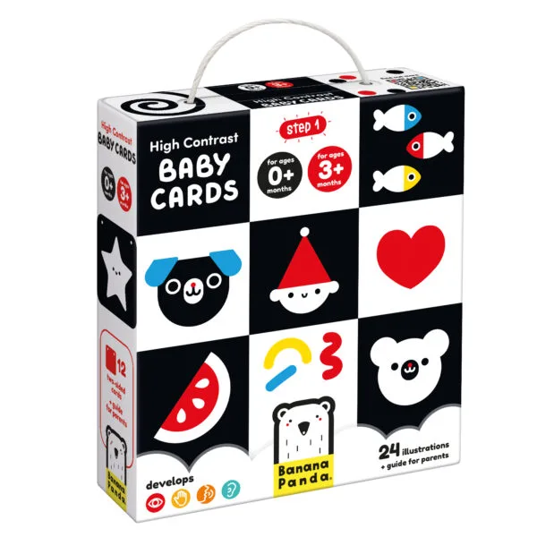 Imagem do produto  Banana Panda High ContrastBaby Cards 0M+ 3M+
