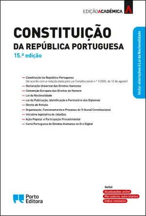 Imagem do produto  Constituição da República Portuguesa - Edição Académica
