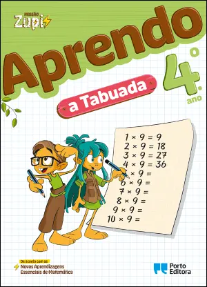 Missão Zupi - Aprendo a Tabuada - 4.º ano