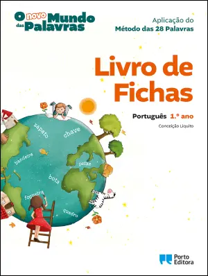 Imagem do produto  Livro de Fichas - O Novo Mundo das Palavras - Português - 1.º Ano
