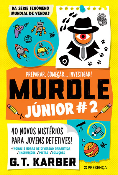 Imagem do produto  Murdle Júnior 2 - Preparar, Começar… Investigar!