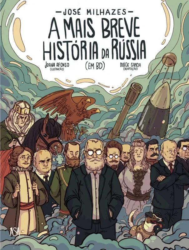 Imagem do produto  A Mais Breve História da Rússia - Novela Gráfica