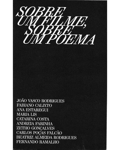 Imagem do produto  Sobre um Filme, sobre Um Poema