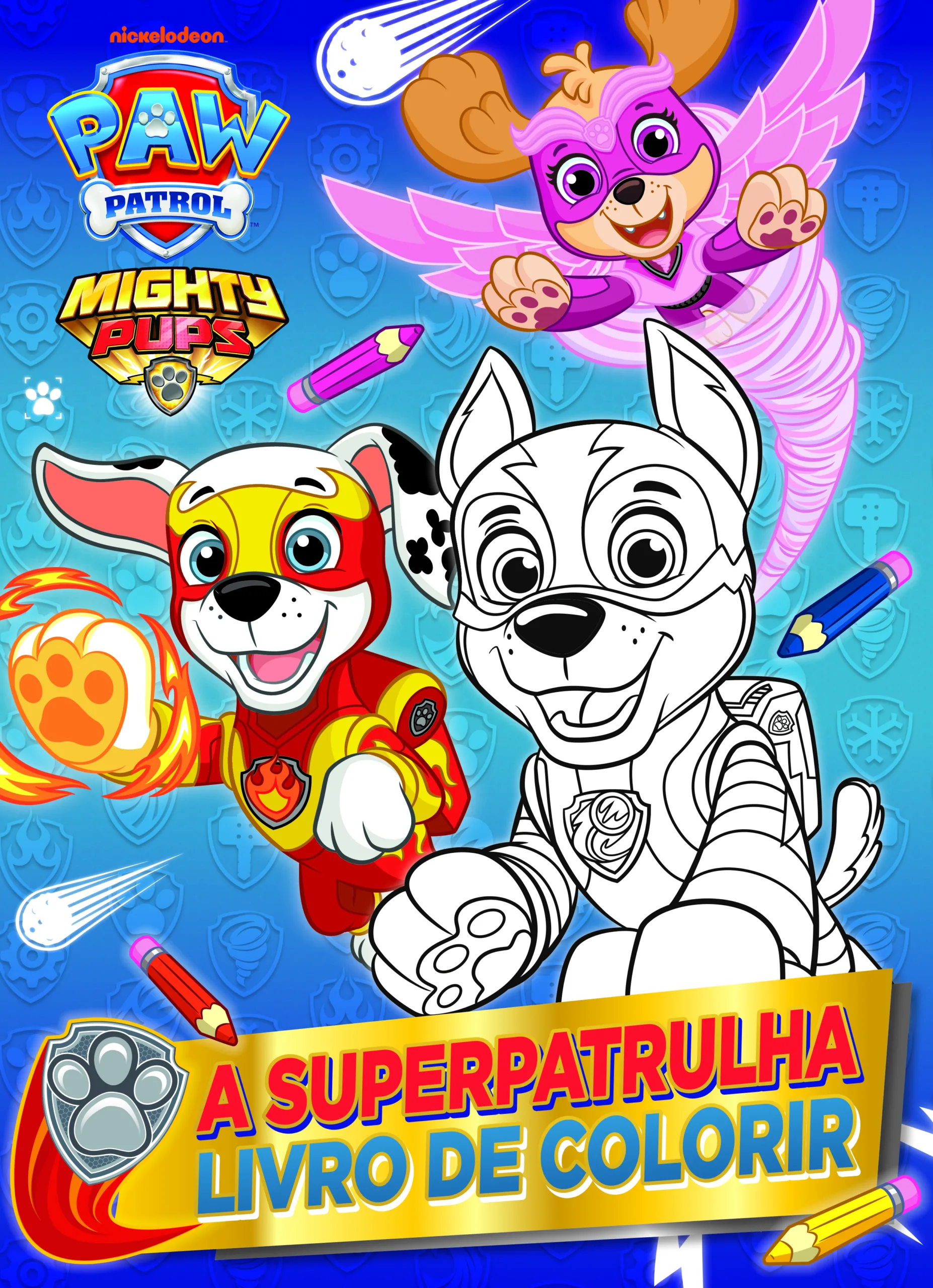 Imagem do produto  A Superpatrulha - Livro de Colorir