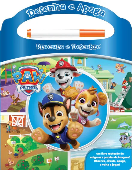Imagem do produto  Paw Patrol - Desenha e Apaga