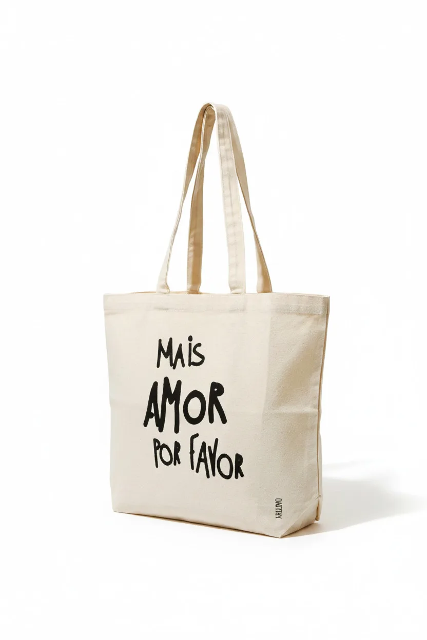 Imagem do produto  Tote Bag Mais Amor Por Favor