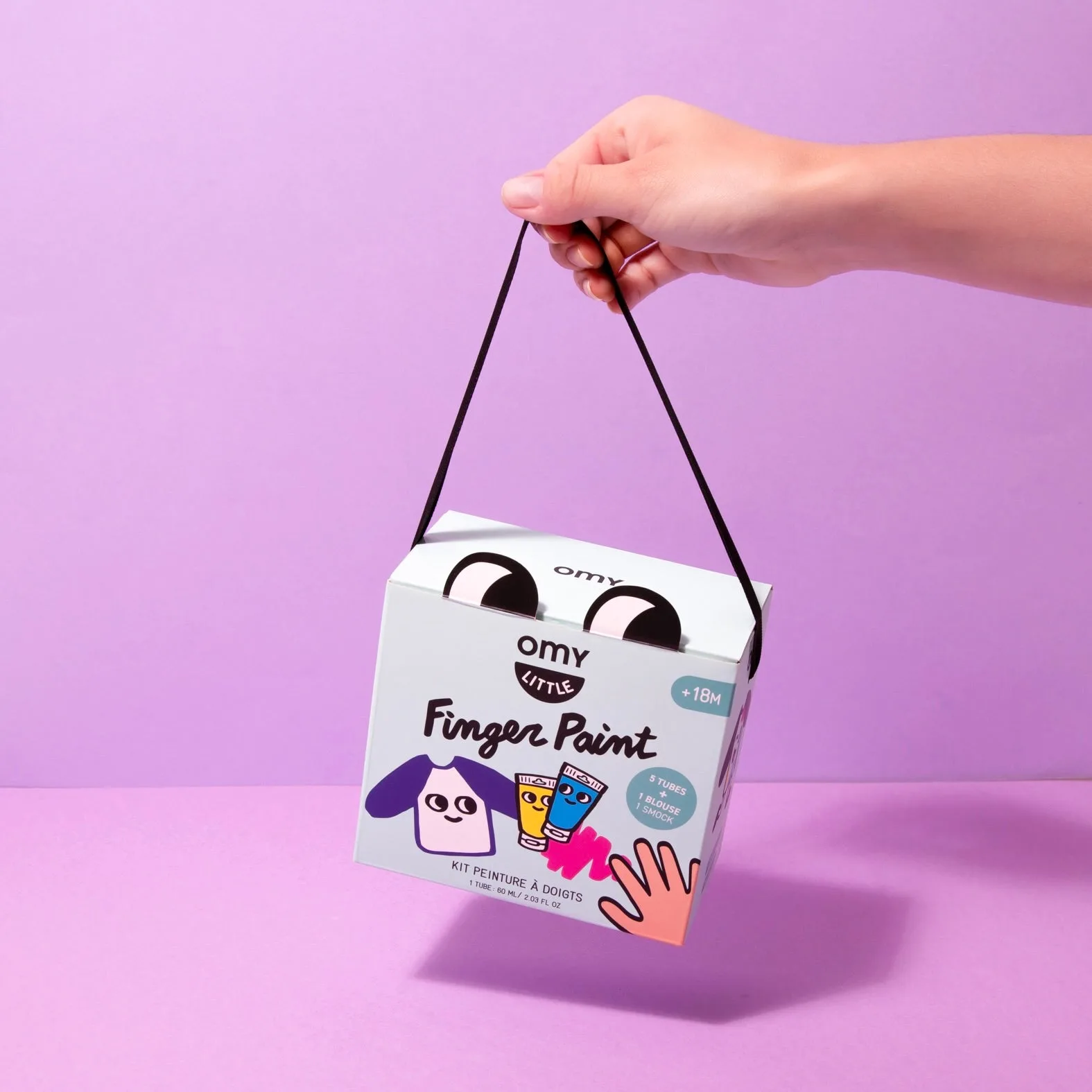 Imagem do produto  Omy Box Finger paint - Pintura a Dedo