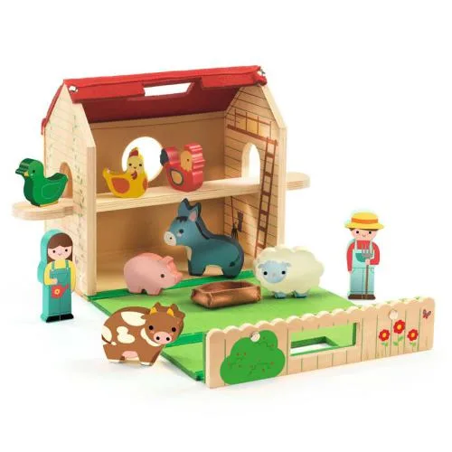 Imagem do produto  Djeco Softi - Farm - Fazenda com Animais