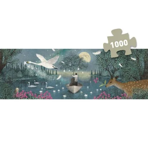 Imagem do produto  Djeco Hymn to the Moon - Puzzle Galeria 1000 Peças