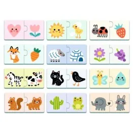 Imagem do produto  Djeco Puzzle Duo - Cores