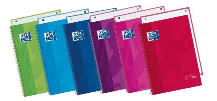 Imagem do produto  Caderno A4 Oxford European Book Quadriculado