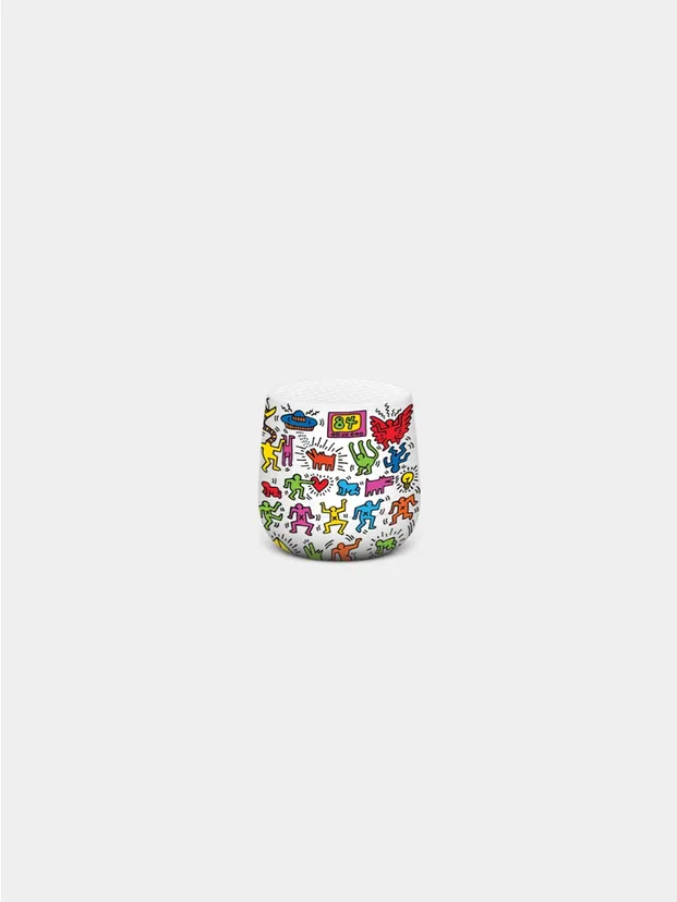 Imagem do produto  Lexon Coluna Mino+ Keath Haring Happy White