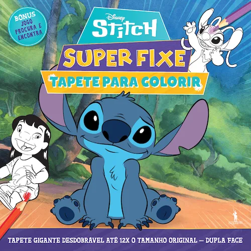 Imagem do produto  Stitch - Super Fixe Tapete para Colorir