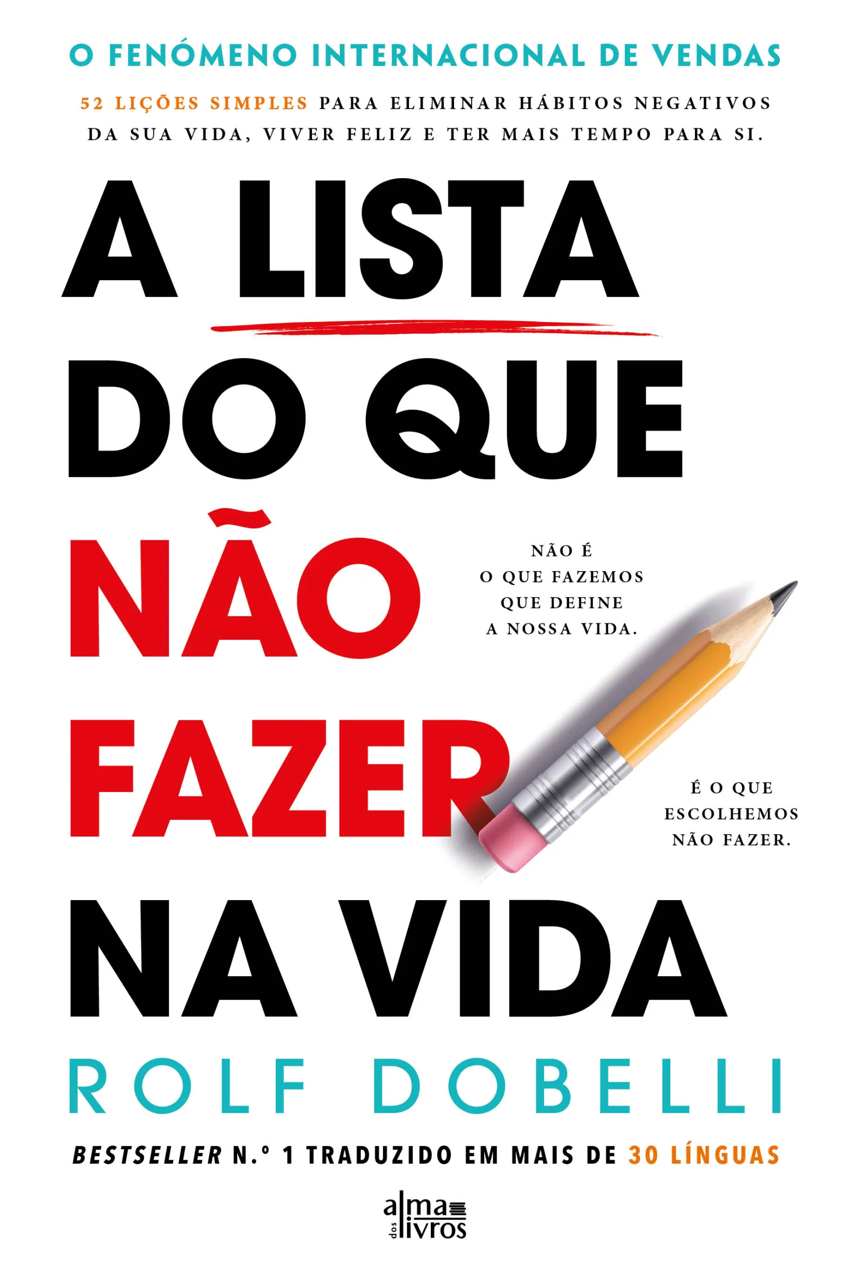 Imagem do produto  A Lista do que Não Fazer na Vida