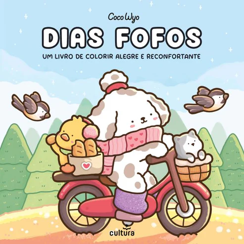 Imagem do produto  Dias Fofos - Livro de Colorir