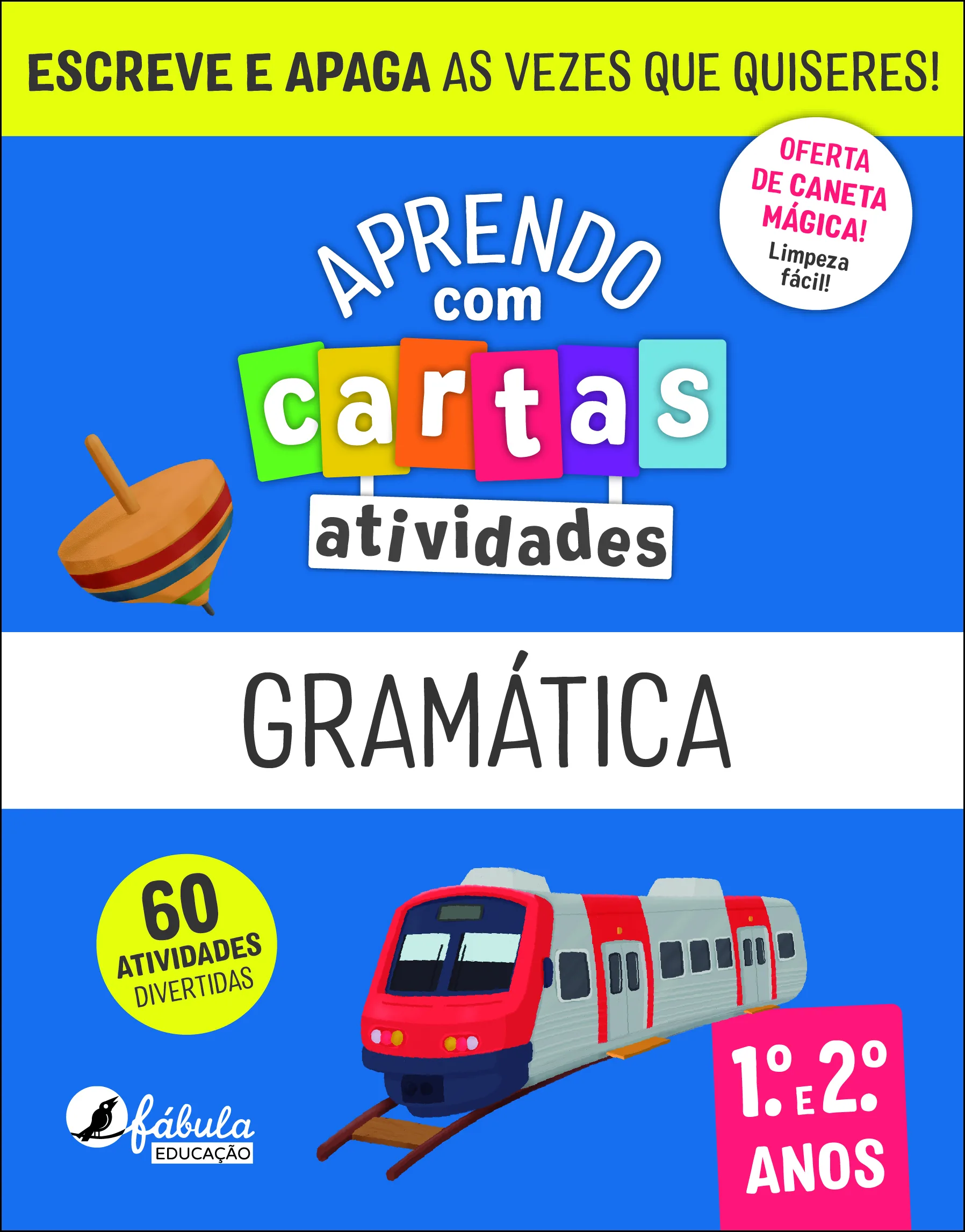Imagem do produto  Aprendo com Cartas - Atividades - Gramática 1º e 2º Anos