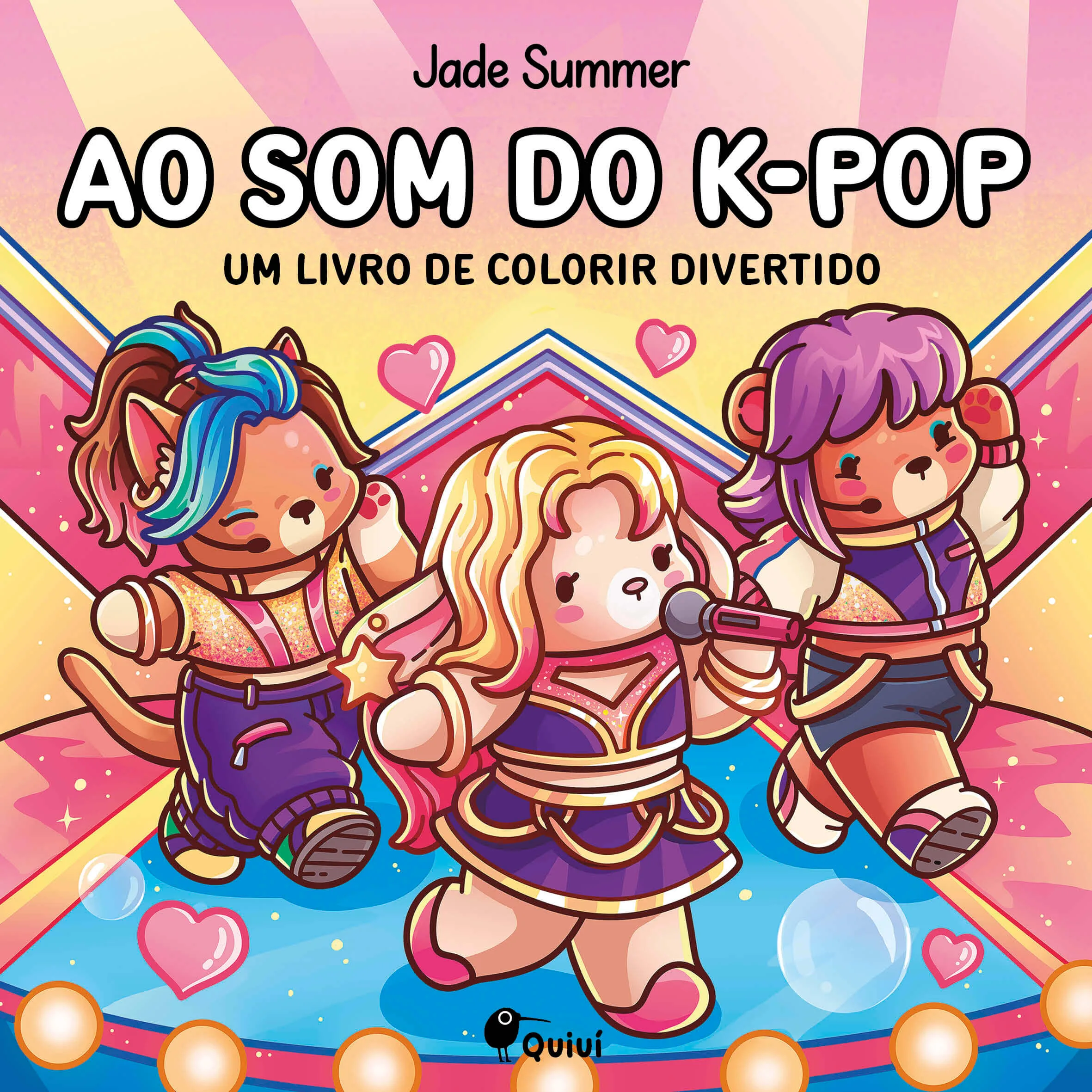 Imagem do produto  Ao Som do K-Pop - Livro de Colorir