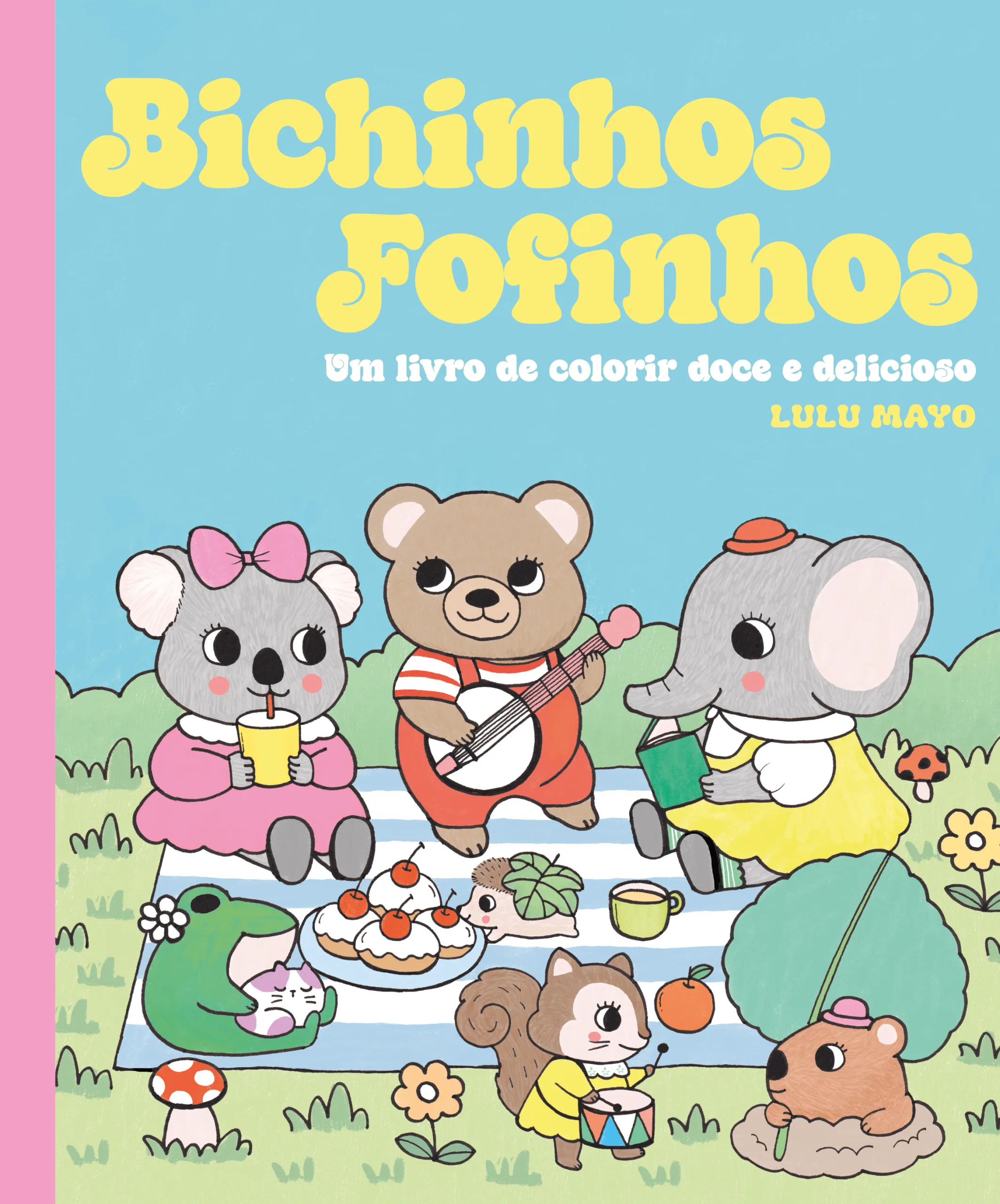 Imagem do produto  Bichinhos Fofinhos - Livro de Colorir