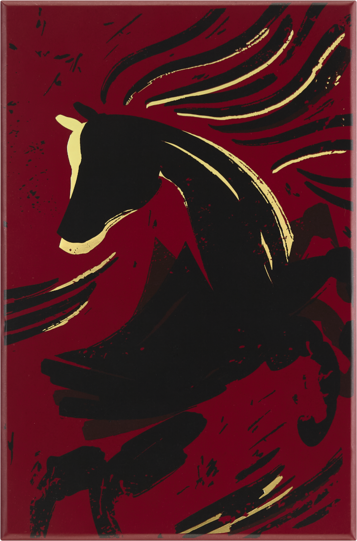 Imagem do produto  Moleskine Caderno Capa Dura Grande Pautado Year of the Horse Bordeaux