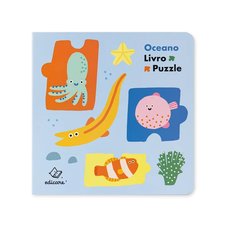 Imagem do produto  Oceano - Livro Puzzle