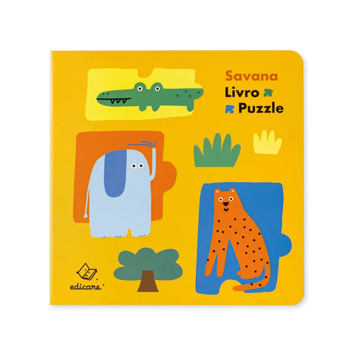 Imagem do produto  Savana - Livro Puzzle