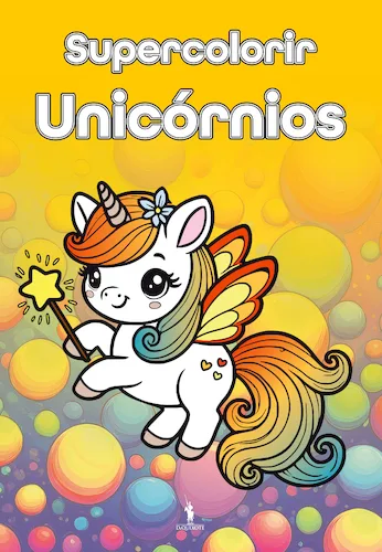Imagem do produto  Supercolorir - Unicórnios