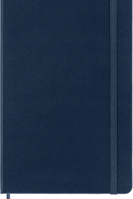 Imagem do produto  Moleskine Caderno Smart Capa Dura Grande Pautado Azul Sapphire