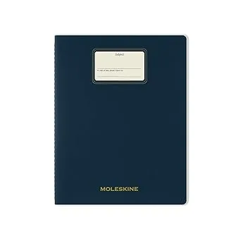 Imagem do produto  Moleskine Caderno Cahier Estudante Capa Soft XXL Liso Azul Indigo