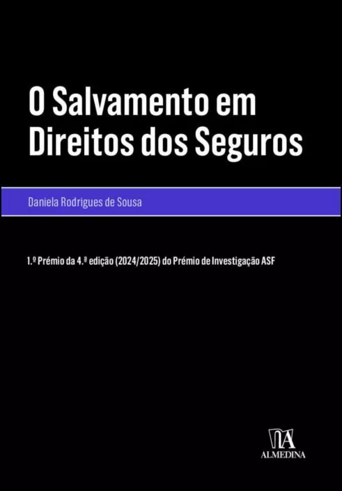 Imagem do produto  O Salvamento em Direitos dos Seguros
