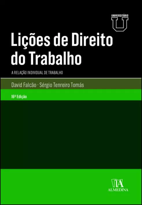 Imagem do produto  Lições de Direito do Trabalho - 16ª Edição