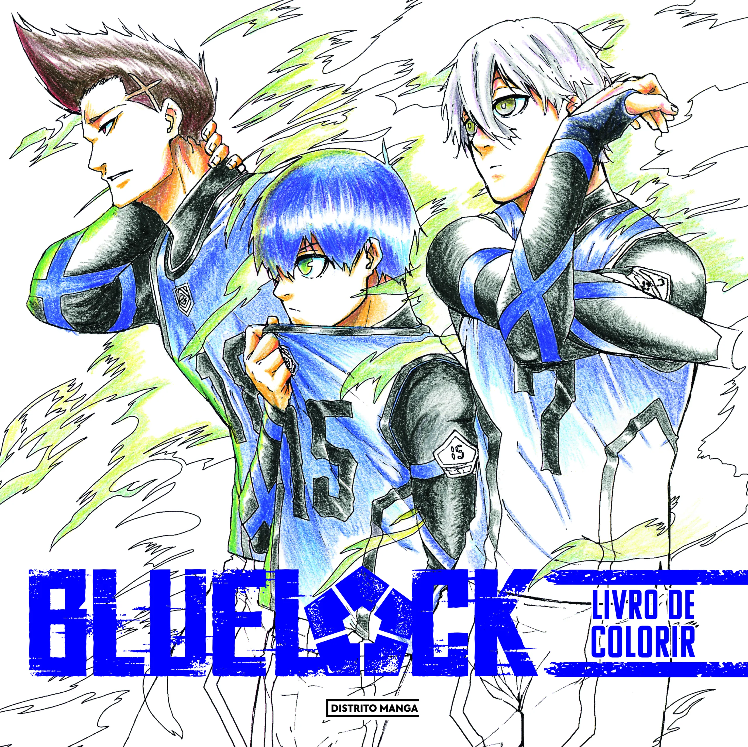 Imagem do produto  Blue Lock - Livro de Colorir