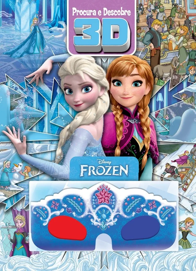 Imagem do produto  Procura e Descobre 3D - Frozen