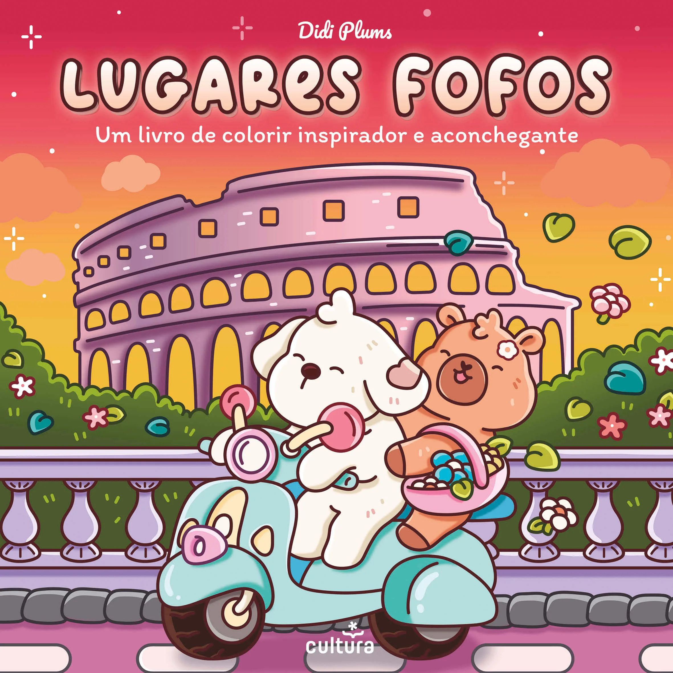 Imagem do produto  Lugares Fofos - Um Livro de Colorir