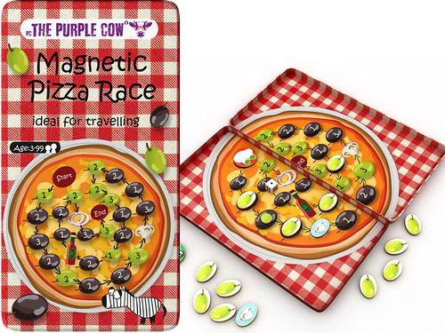 Imagem do produto  The Purple Cow Jogo Magnético Corrida na Pizza