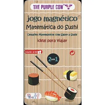 Imagem do produto  The Purple Cow Jogo Magnético Matemática do Sushi