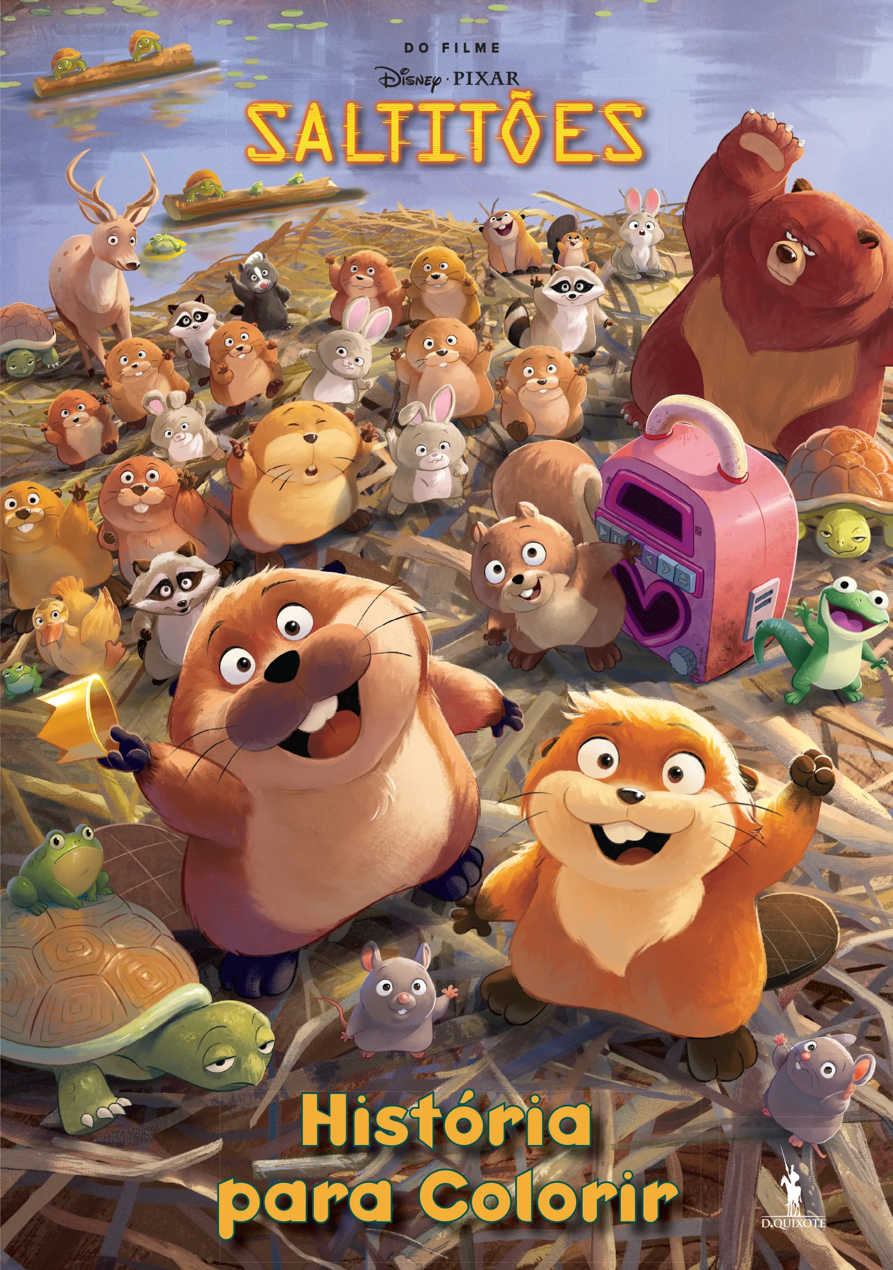 Imagem do produto  Saltitões - História para Colorir