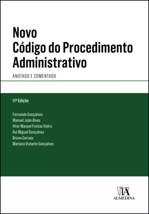 Imagem do produto  Novo Código Do Procedimento Administrativo - 11ª Edição