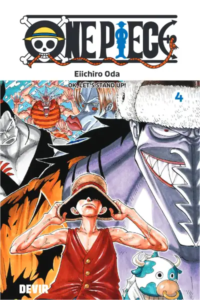 Imagem do produto  One Piece 4 - Ok, Let's Stand Up!
