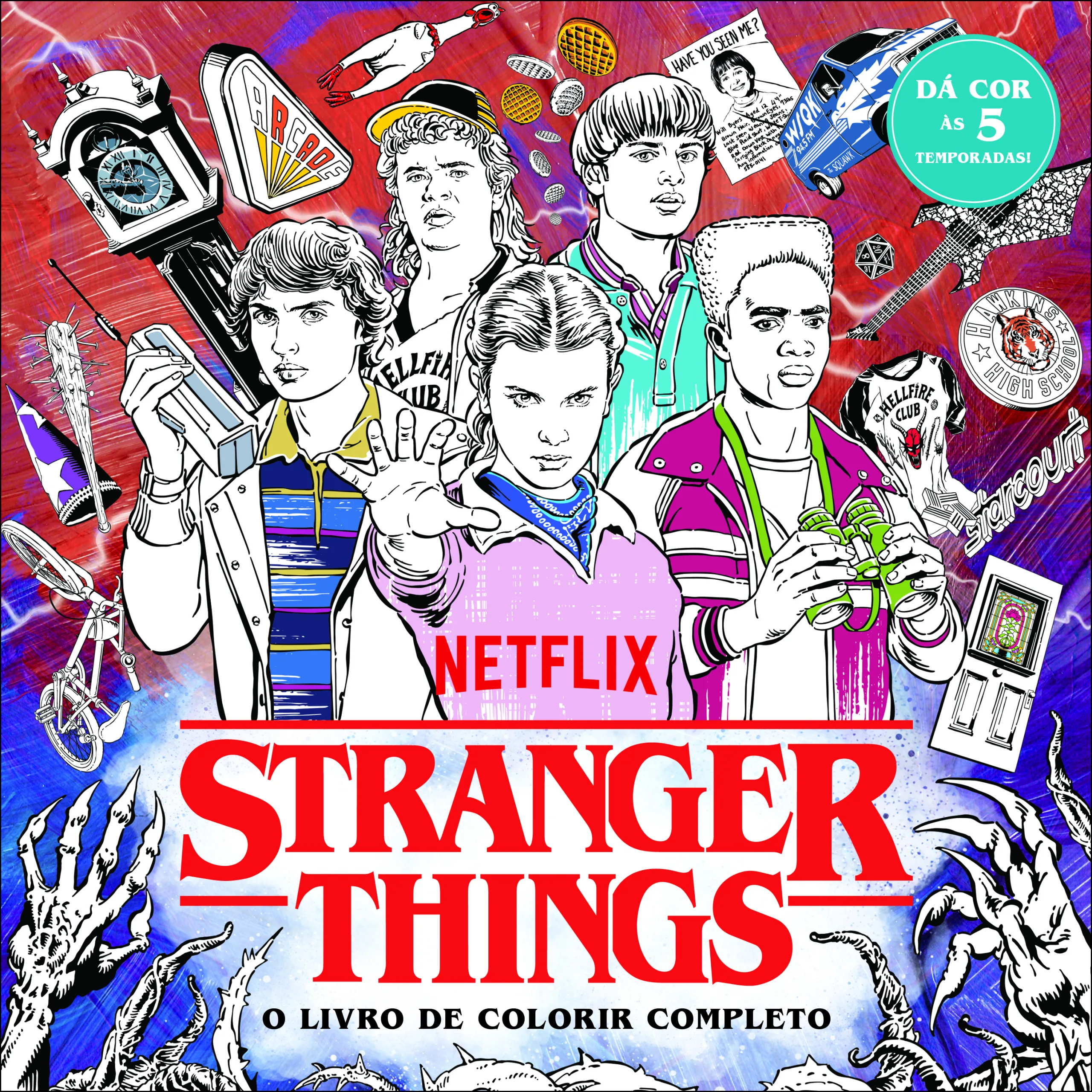 Imagem do produto  Stranger Things - O Livro de Colorir Completo